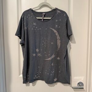 Magnolia pearl distressed Moon shirt